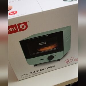Ash Mini Toaster Oven - Green